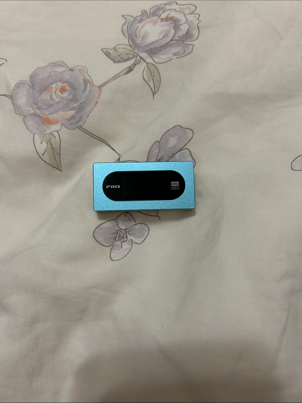 Small Portable Hi-Res AUDIO Headphone Amplifier in Light Blue